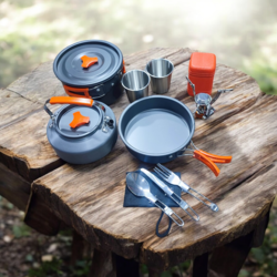 MARMITA + CALENTADOR PLEGABLE