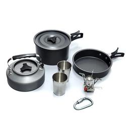 MARMITA DE OLLAS, VASOS Y MINI CALENTADOR