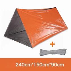 CARPA EMERGENCIA REFORZADA NARANJA 240CMx150CM