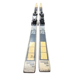 ESQUIES K2 US TEAM ALPINE COMBINATION RACING TEAM 612 182CM - USADOS -