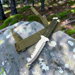 CUCHILLO SUPERVIVENCIA CON FUNDA PARA ANTEBRAZO